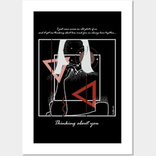 Thinking about You version 6 Posters and Art